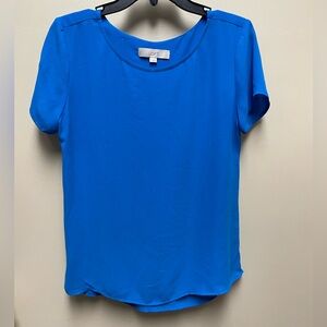 LOFT Women's Blue Top
